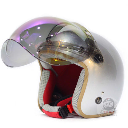 Kính BUBBLE RAW gắn cho nón bảo hiểm 3/4 đầu