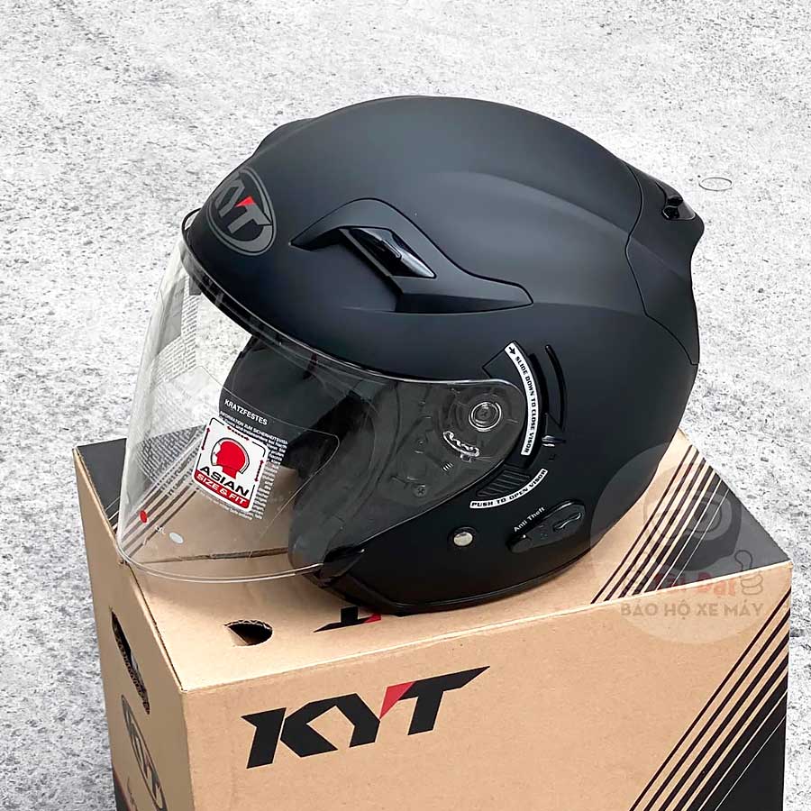 KYT Venom Đen nhám