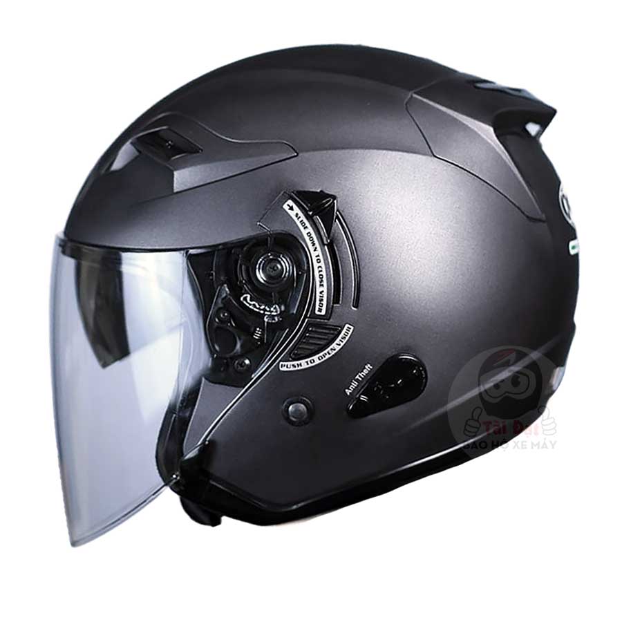 KYT Venom Đen nhám