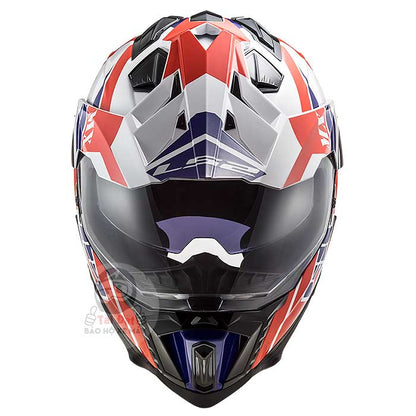 LS2 MX701 Explorer HPFC tem Atlantic Đỏ Xanh