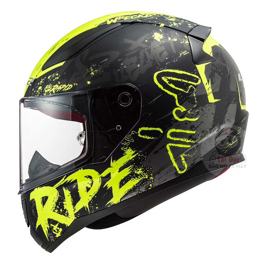 Fullface LS2 FF353 Rapid Naughty Vàng