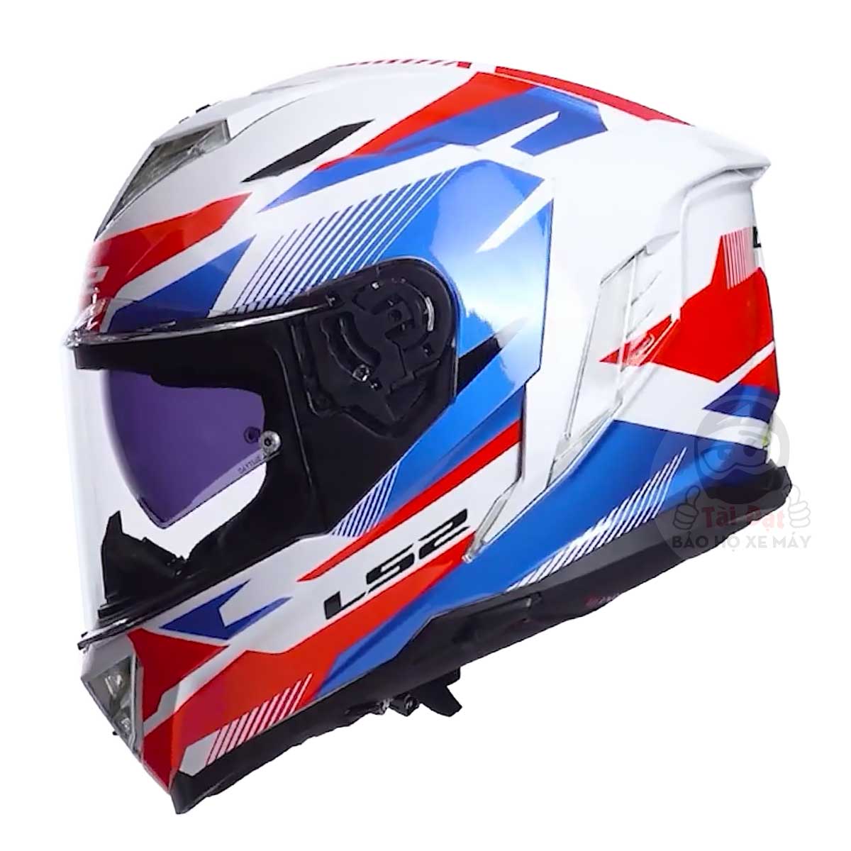 LS2 FF818 Storm III Komai Trắng