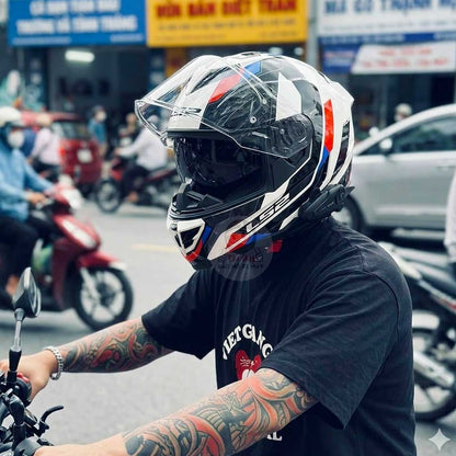 LS2 FF818 Storm III Sporty Trắng