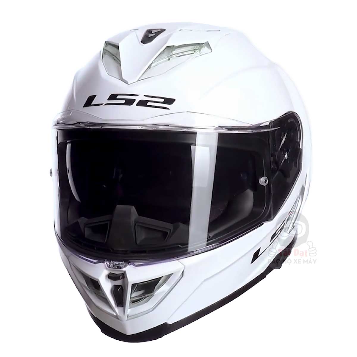 LS2 FF818 Storm III Trắng Bóng