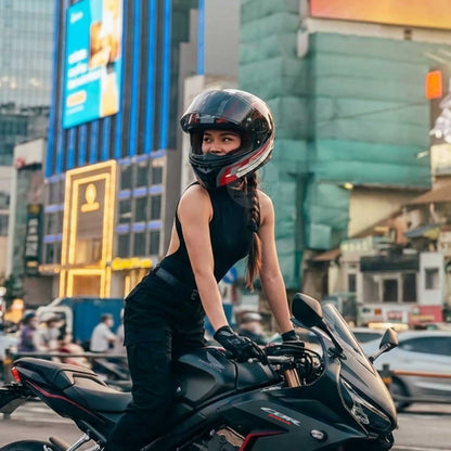 LS2 FF820 Rapid III Hyper Đen Đỏ