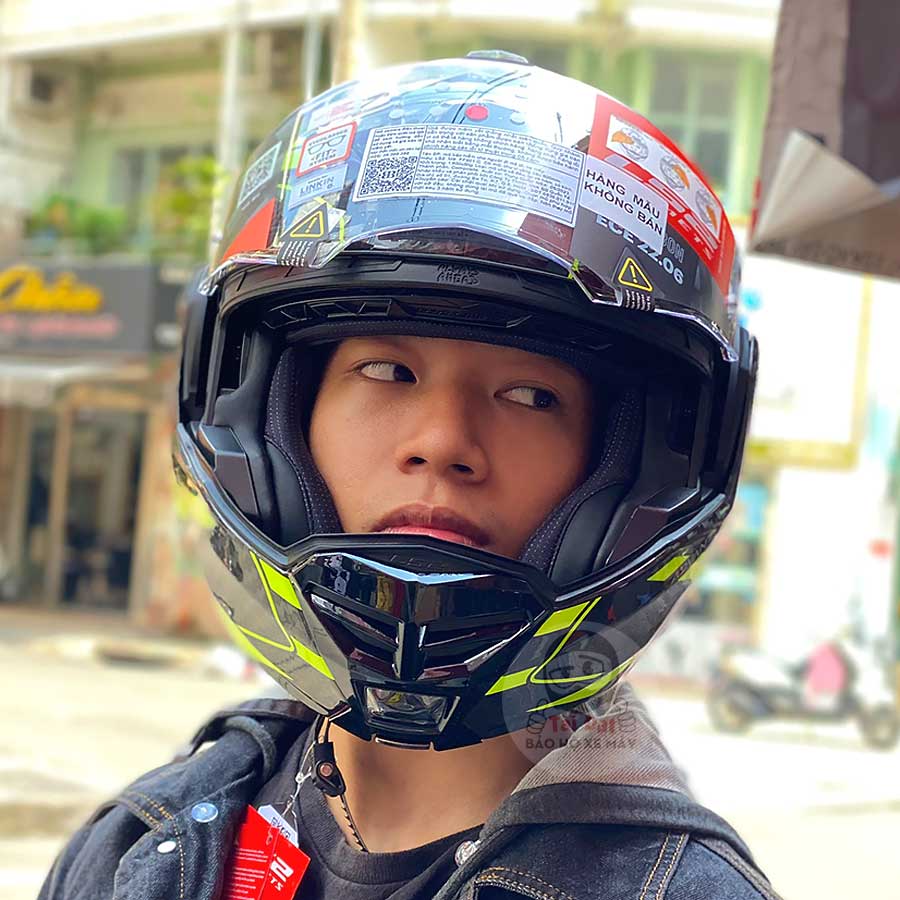 LS2 Advant X Carbon Future Vàng FF901