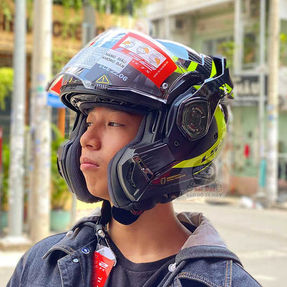 LS2 Advant X Carbon Future Vàng FF901