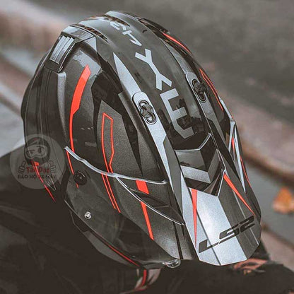 LS2 MX436 Fullface Dual Sport Helmet