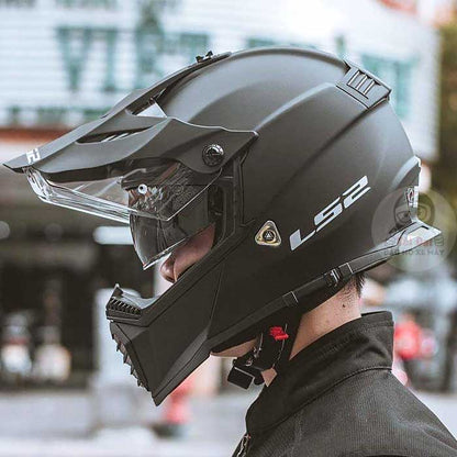 LS2 MX436 Fullface Dual Sport Helmet