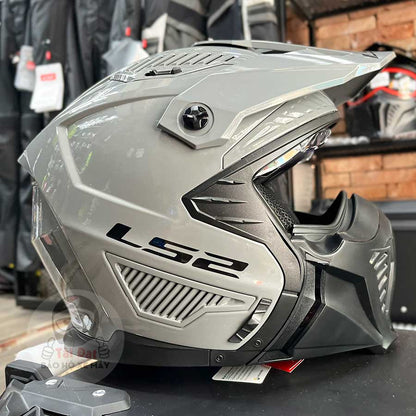 LS2 OF606 Drifter Nardo Grey Helmet