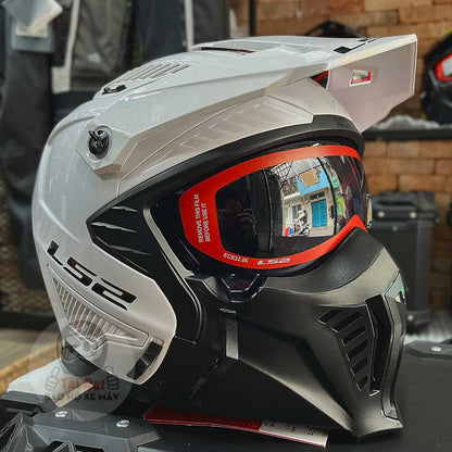 LS2 OF606 Drifter Nardo Grey Helmet