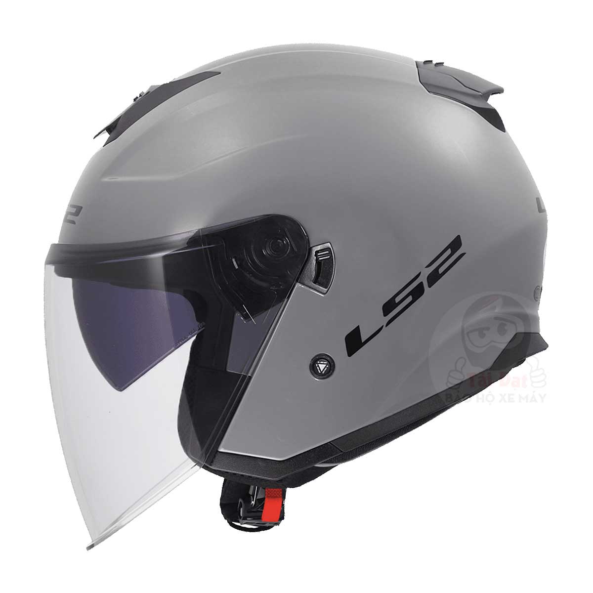 Nón LS2 Compass OF626 Xám Nardo