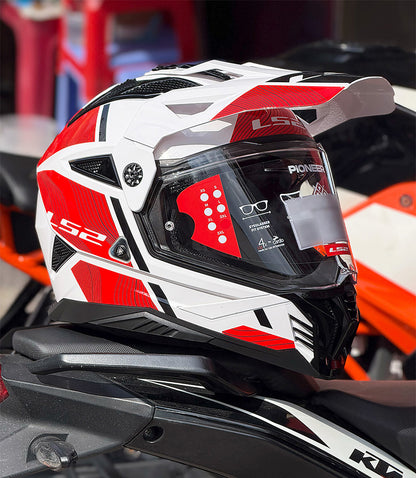 LS2 Pioneer II MX702 Hill Đỏ