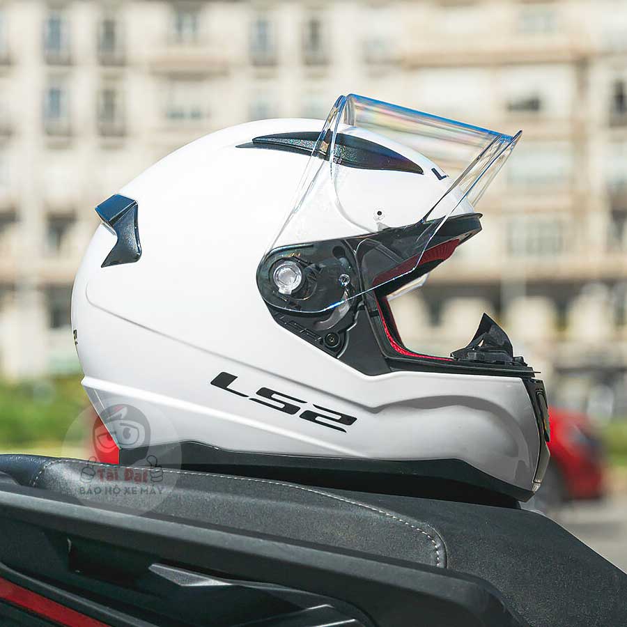 LS2 Rapid FF353 Trắng bóng