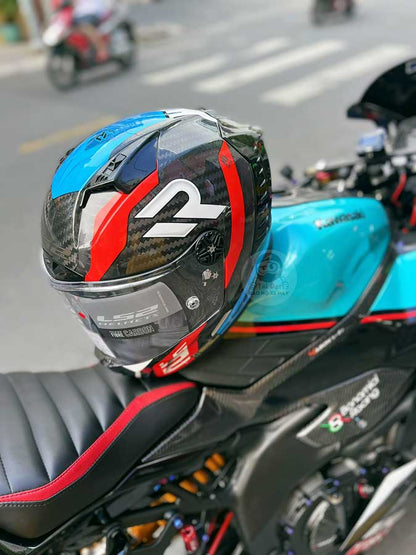 LS2 FF805 Thunder Supra Red Blue Helmet
