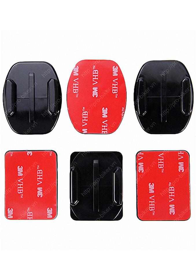Miếng dán cong & phẳng camera Hero GoPro, SJCAM