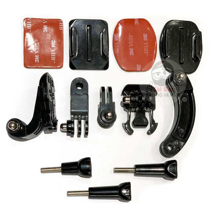 Mount gắn camera ở cằm mũ Fullface