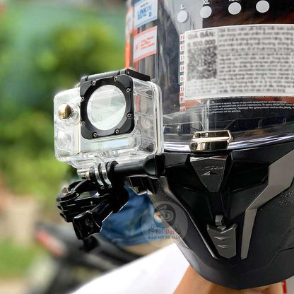 Mount gắn camera ở cằm mũ Fullface