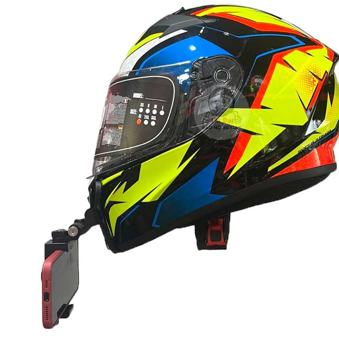Mount gắn điện thoại cằm mũ fullface Pro-biker