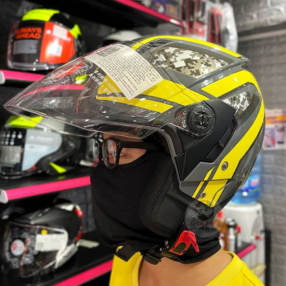 Mũ 3/4 Zeus 205 Camo vàng