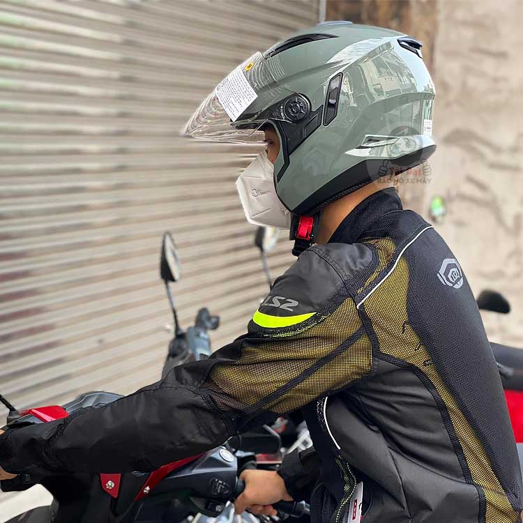 Nón Zeus 613B Xám bóng