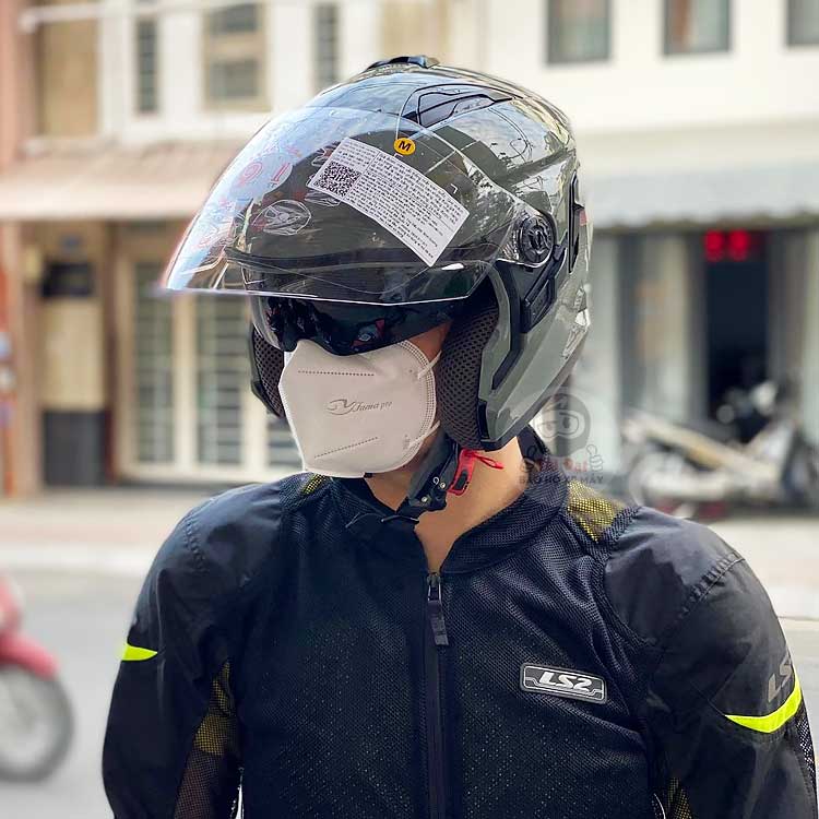 Nón Zeus 613B Xám bóng