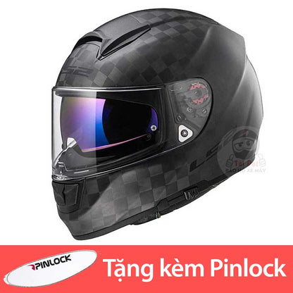 LS2 FF397 Vector Carbon tem Bóng (Glossy)