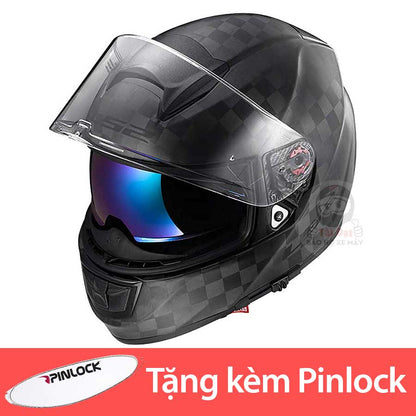 LS2 FF397 Vector Carbon tem Bóng (Glossy)