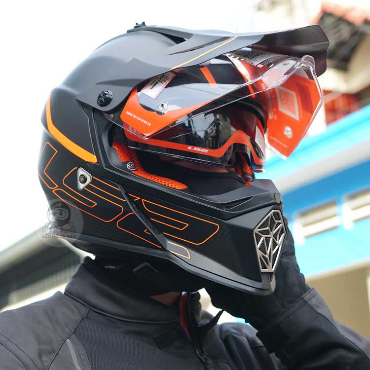 LS2 PIONEER MX436 - Mũ Fullface Dual Sport