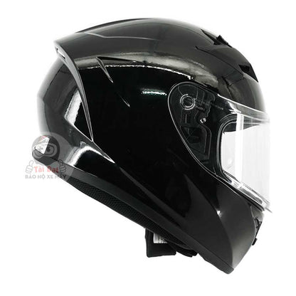 [Size S] Mũ Fullface Yohe 978 Đen bóng