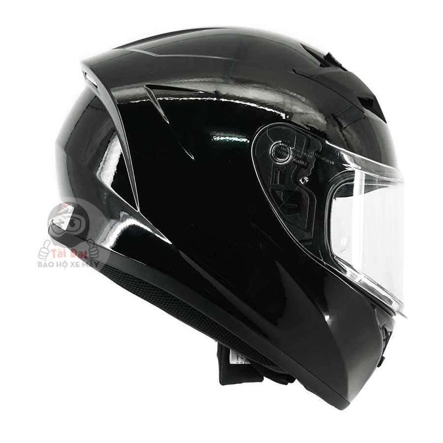 [Size S] Mũ Fullface Yohe 978 Đen bóng