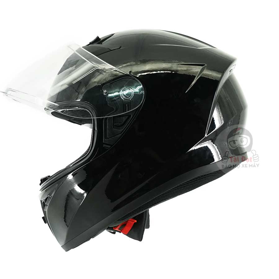 [Size S] Mũ Fullface Yohe 978 Đen bóng