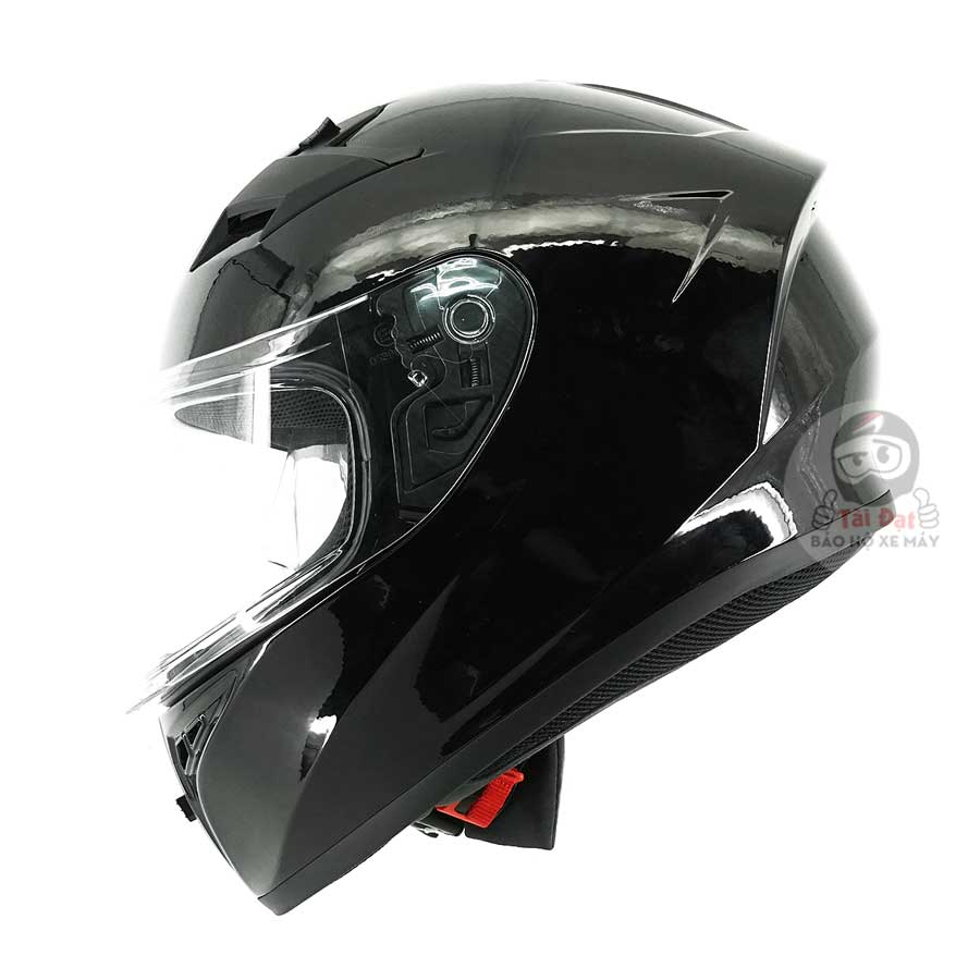 [Size S] Mũ Fullface Yohe 978 Đen bóng