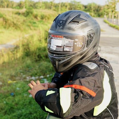 Mũ Fullface Yohe 978 Sahara tem xước