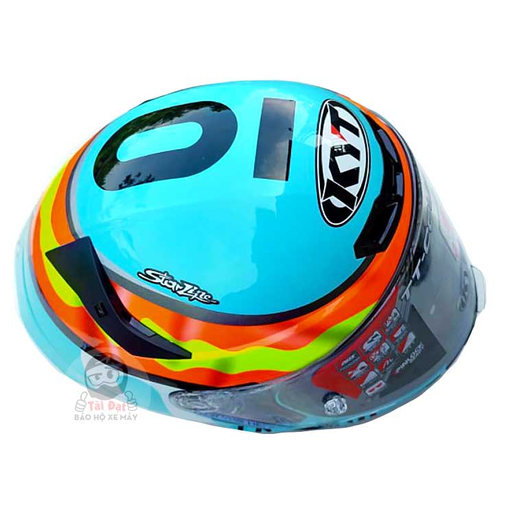 KYT TT-Course Leopard Jaume Masia Helmet