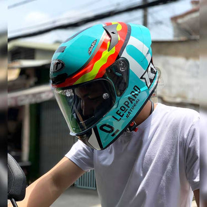 KYT TT-Course Leopard Jaume Masia Helmet