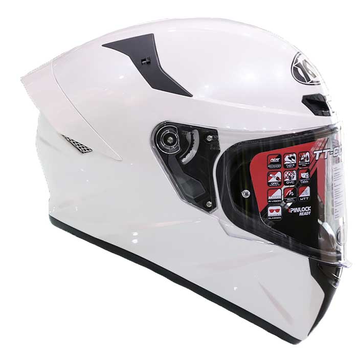 KYT TT-Course Trắng bóng