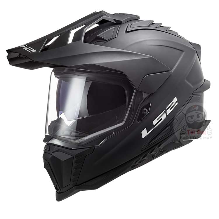 LS2 MX701 Explorer HPFC Đen nhám