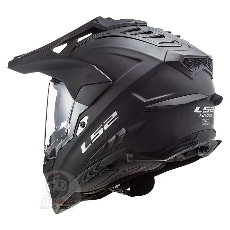 LS2 MX701 Explorer HPFC Đen nhám