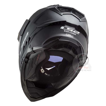 LS2 MX701 Explorer HPFC Đen nhám