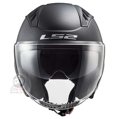 LS2 OF600 Copter Matt Black Helmet
