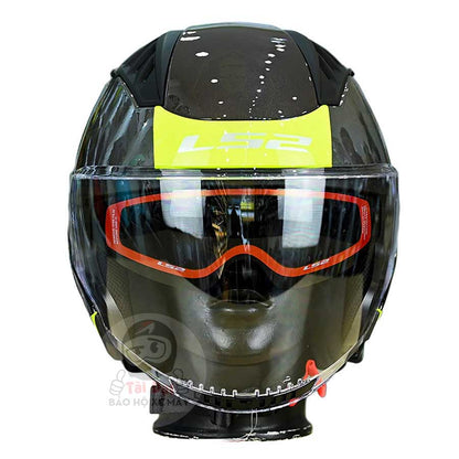 LS2 OF600 Copter Urbane Yellow Helmet
