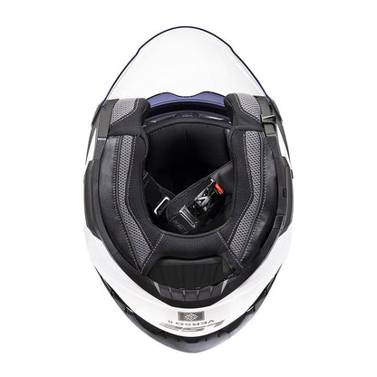 LS2 Verso II OF618 Trắng Bóng