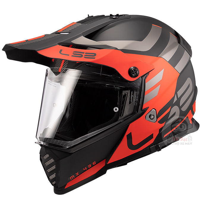 LS2 Pioneer Adventurer BO MX436 Helmet