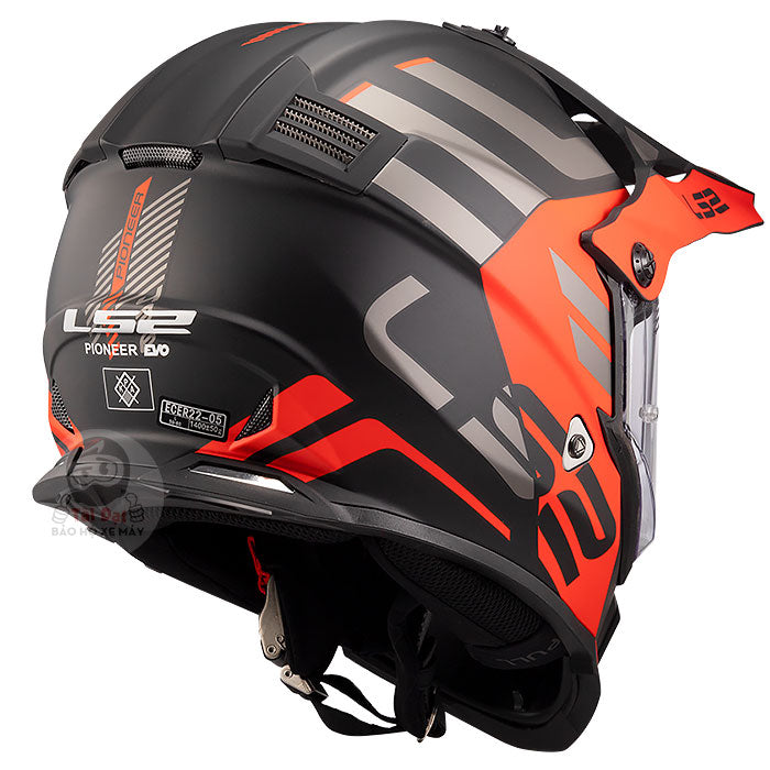LS2 Pioneer Adventurer BO MX436 Helmet