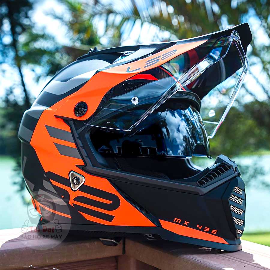 LS2 Pioneer Adventurer BO MX436 Helmet