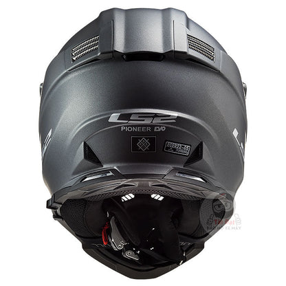 LS2 Pioneer Evo Titanium MX436 Helmet