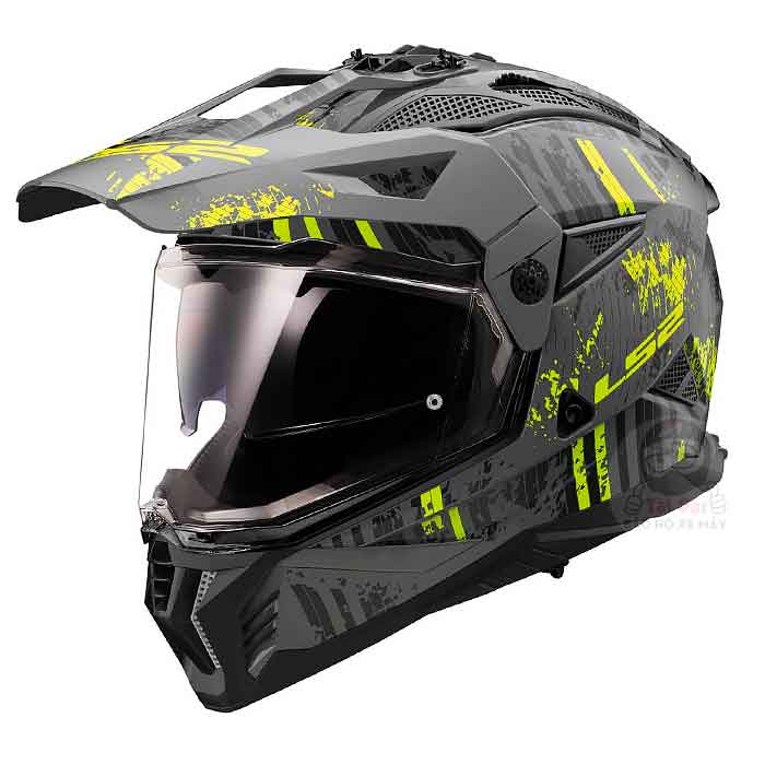 LS2 Pioneer II MX702 Crazy Vàng