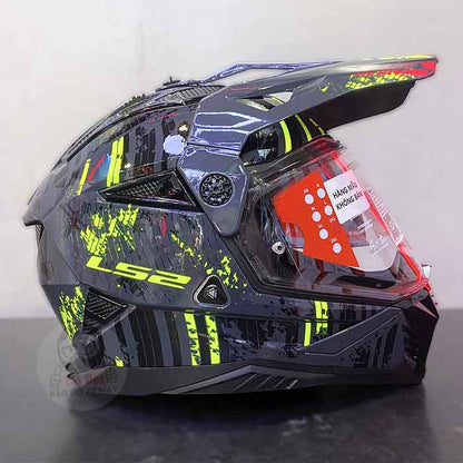 LS2 Pioneer II MX702 Crazy Vàng