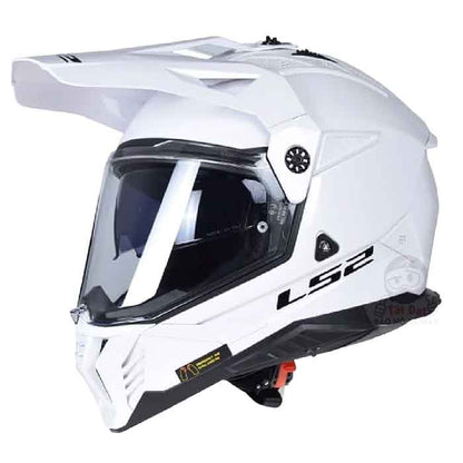 LS2 Pioneer II MX702 Trắng Bóng